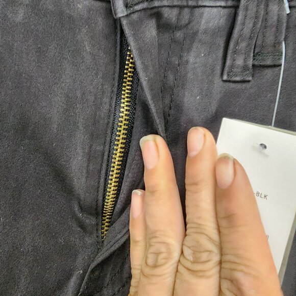 Jachs Pants Mens 31x34 Black Stretch Mid Rise Slim Fit Slim Tapered Leg *NWT* - Picture 3 of 15